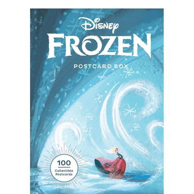 【预售】冰雪奇缘明信片 Disney Frozen Postcard Box 原版明信片图书
