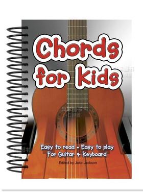 【现货】给孩子练习的和弦 Chords For Kids 英文原版进口外版图书