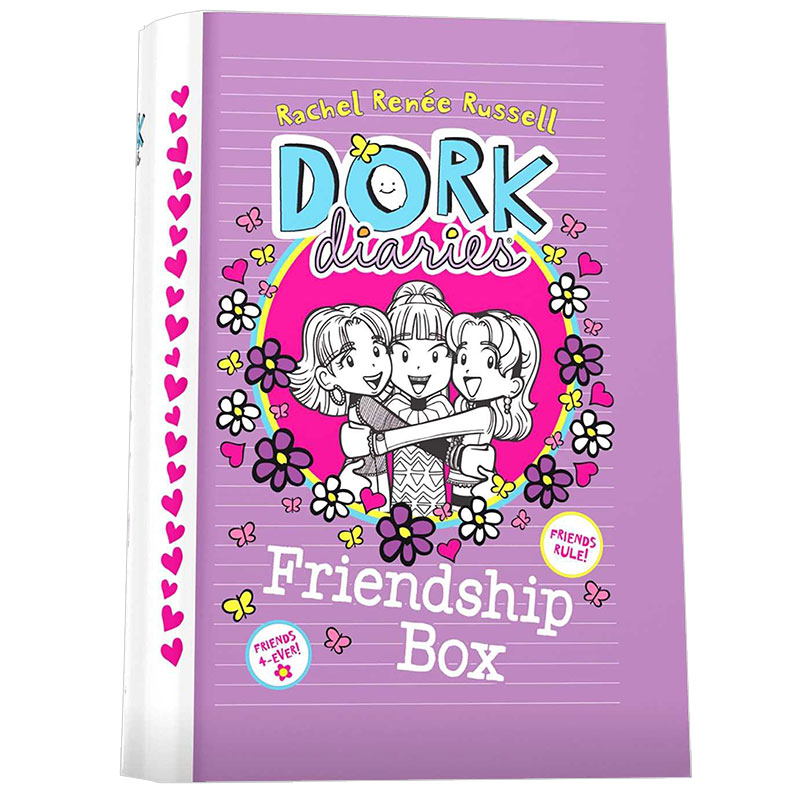 【现货】Dork Diaries Friendship Box 傻瓜友谊日记套装集 7-12岁书籍进口原版