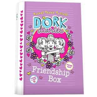 12岁书籍进口原版 傻瓜友谊日记套装 现货 Dork Diaries 集 Box Friendship