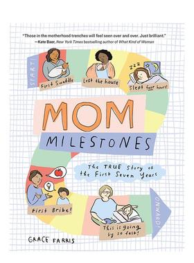 【预售】妈妈的里程碑 Mom Milestones 原版英文艺术插画原画设定集图书