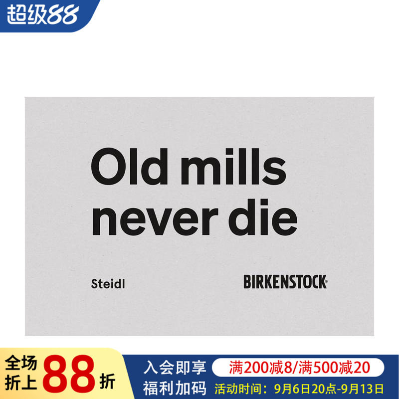 【预售】老磨坊永不逝：勃肯鞋250周年纪念典藏 Old Mills Never Die Birkenstock 原版英文摄影作品集图书