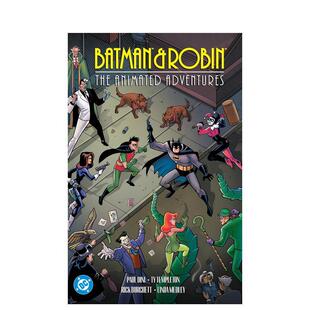 【预售】英文漫画 蝙蝠侠与罗宾：动画冒险故事 Batman & Robin: The Animated Adventures 原版英文图书