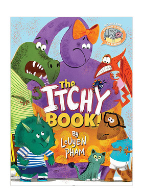 【现货】痒痒的书! The Itchy Book! 幼儿儿童趣味故事启蒙绘本 LeUyen Pham 英文原版进口 图书书籍