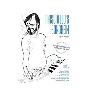 桑德海姆：海报艺术集 裱图书 可拆下装 Poster 预售 赫希菲尔德 Book Hirschfeld 英文艺术插画原画设定集 Sondheim 原版