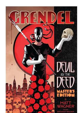 【预售】英文漫画 格伦德尔：契约恶魔 - 大师版（限量版） Grendel: Devil By The Deed - Master's Edition 原版英文图书