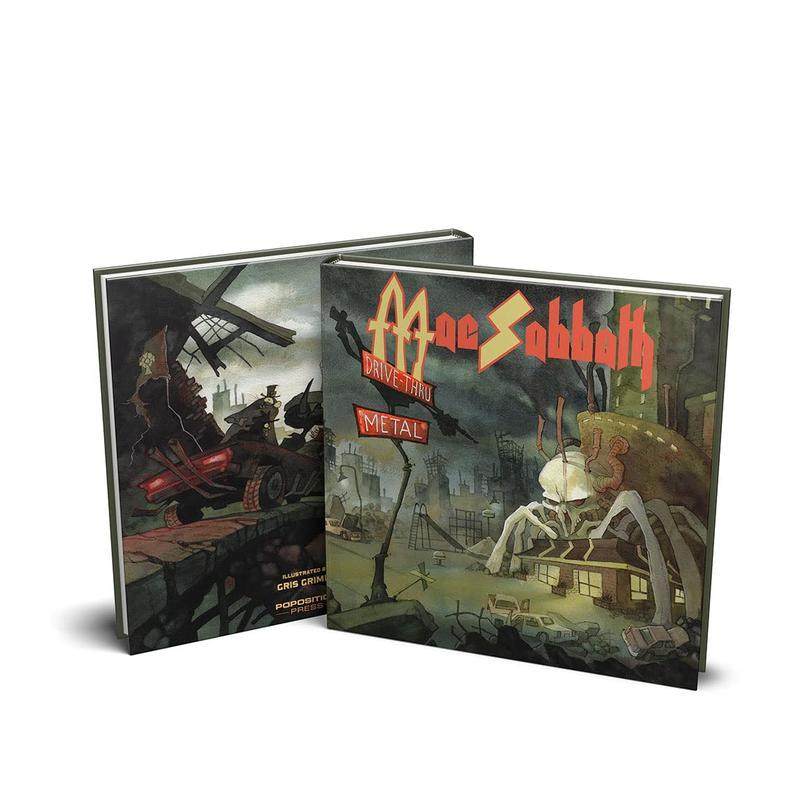 【现货】Mac Sabbath乐队立体书 Mac Sabbath Drive Thru Metal(regular edition) 原版英文艺术画册画集图书