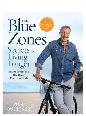 【预售】蓝色地带长寿的秘密 The Blue Zones Secrets for Living Longer 原版英文生活综合 进口图书