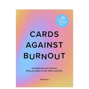 【预售】防止倦怠的卡片：重塑生活的指南和卡片 Cards Against Burnout 原版英文心灵励志 进口图书