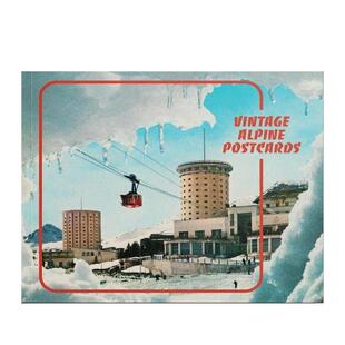 【现货】复古的阿尔卑斯 Vintage alpine Postcards 原版英文摄影作品集自然景观图书