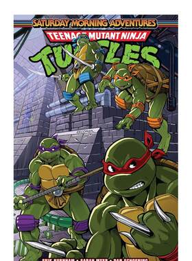 【现货】忍者神龟：周六清晨的大冒险 卷3 Teenage Mutant Ninja Turtles: Saturday Morning Adventures 英文漫画书原版美漫书籍