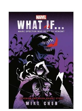 【预售】假如..马克斯派克特是毒液的宿主(月之骑士与毒液的故事) Marvel:What If..Marc Spector Was Host to Venom 英文漫画书