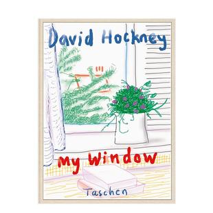 窗户 现货 英文综合艺术画册画集图书书籍 我 大卫霍克尼 DAVID 原版 WINDOW HOCKNEY. TASCHEN限量版