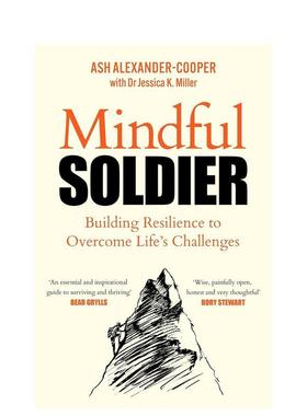 【预售】正念士兵：培养韧性，克服人生挑战 Mindful Soldier 原版英文心灵励志图书