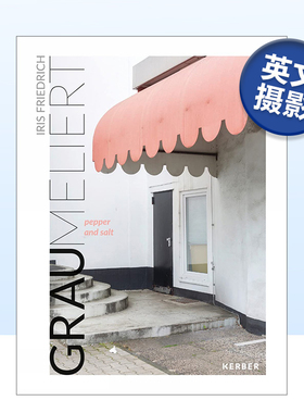 【现货】Iris Friedrich：灰白色/胡椒和盐 Iris Friedrich: GRAU MELIERT pepper and salt 英文原版进口外版图书