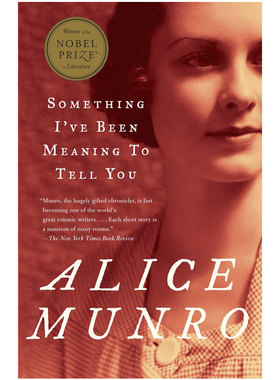 【预售】Something I've Been Meaning to Tell You 爱丽丝门罗小说书籍进口原版