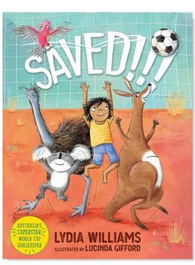 【预售】已保存！！！ Saved!!! 英文儿童绘本原版图书外版进口书籍Murdoch Williams, Lydia