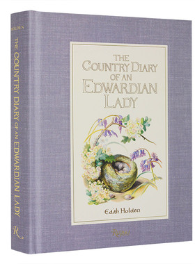 【现货】一九〇六:英伦乡野手记(精装彩图) 英文原版 The Country Diary of an Edwardian Lady 1906 乡野岁时风情手绘水彩插画