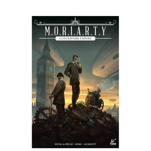【现货】英文漫画 莫里亚蒂:发条帝国 Moriarty: Clockwork Empire 原版英文图书