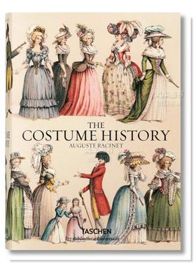 【现货】【Bibliotheca Universalis】THE COSTUME HISTORY，服装历史英文服装设计 原版图书外版进口书籍