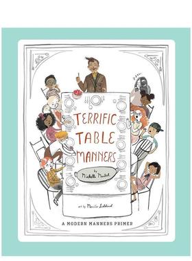 【预售】良好的餐桌礼仪 Terrific Table Manners 原版英文儿童绘本图书