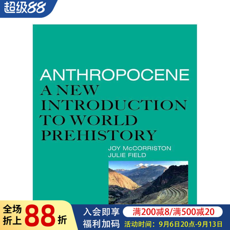 【现货】人类世:世界史前史的新介绍 Anthropocene: A New Introduction to Worl 原版英文人文历史进口图书