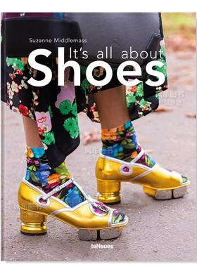 【现货】关于鞋子的一切 It's All About Shoes 街拍摄影师Suzanne Middlemass 英文原版街头时装秀画册书籍时尚鞋履设计