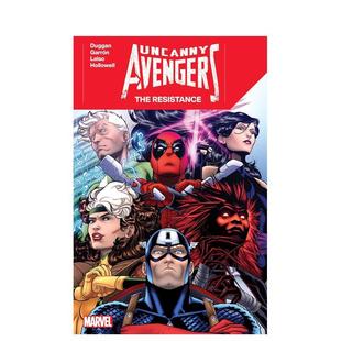 【预售】英文漫画 不可思议的复仇者联盟:抵抗组织 Uncanny Avengers: The Resistance 原版英文漫画书图书书籍