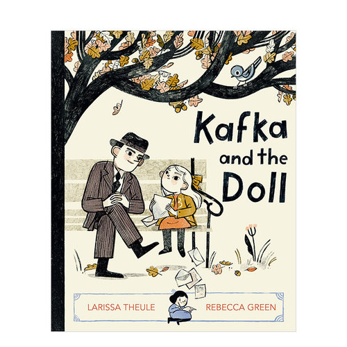 【现货】Rebecca Green绘画作品 卡夫卡和旅行娃娃Kafka and the Doll 4-8岁儿童精美故事绘画艺术绘本 英文原版书籍进口