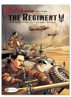 【现货】漫画 特种部队卷2 The Regiment 2: The True Story of the SAS 英文漫画书原版进口图书 Vincent Brugeas