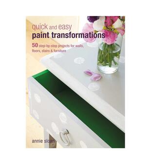 【现货】快速简单的着色转换 Quick and Easy Paint Transformations 原版英文室内设计装饰图书