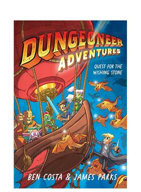 【预售】地下城奇遇记3 Dungeoneer Adventures 3 英文儿童故事书7-12岁青少年英语启蒙原版进口图书 Ben Costa and James Parks