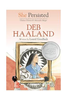 【预售】坚持不懈的她：德布·哈兰 She Persisted: Deb Haaland 原版英文儿童章节书