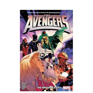 【预售】英文漫画 复仇者联盟 BY JED MACKAY 卷1：不可能的城市 AVENGERS BY JED MACKAY VOL. 1:  原版英文图书