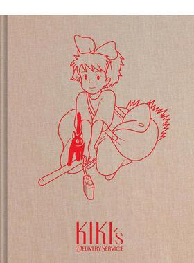 【现货】吉卜力工作室 魔女宅急便素描本Studio Ghibli Kiki's Delivery Service Sketchbook 宫崎骏 原版笔记本Notebook