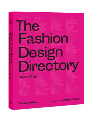 【现货】时装设计词典 The Fashion Design Directory Marnie Fogg 英文服装设计书籍原版进口艺术图书 时尚品牌与设计师作品历史