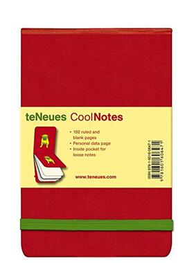 【现货】CoolNotes Flip Pad Red Pug Yellow Red 便签本 红色 黄色 原版笔记本Notebook