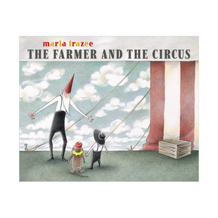 英文原版 Frazee绘画系列作品书籍进口 Farmer Circus the 农夫与马戏团The and Marla 6岁儿童英文趣味阅读故事绘本 预售