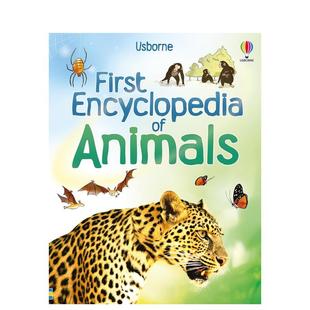 【预售】【初探世界小百科】动物 【First Encyclopedia】of Animals 原版英文儿童绘本 进口图书