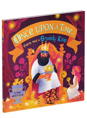 【预售】从前…有一个贪婪的国王...there was a Greedy King 0-3岁幼儿睡前安心故事绘本 英文原版 英语早教进口图书书籍