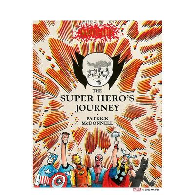 【现货】英文漫画 【漫威艺术】英雄之旅 Patrick Mcdonnell 【Marvel Arts】The Super Hero's Journey 原版英文图书