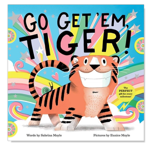 【现货】Go Get ’Em, Tiger! ，去抓住他们,老虎!英文儿童绘本 原版图书外版进口书籍