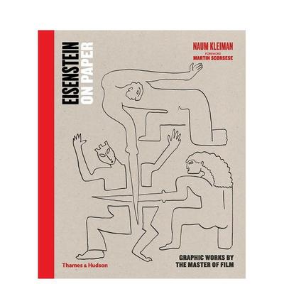 【现货】纸上的爱森斯坦：电影大师的平面作品 Eisenstein on Paper 原版英文字体图案标志设计 进口图书