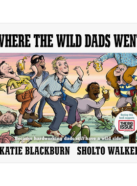 【现货】漫画 野爸爸去了哪里 Where the Wild Dads Went 英文漫画书原版进口图书 Faber & Faber