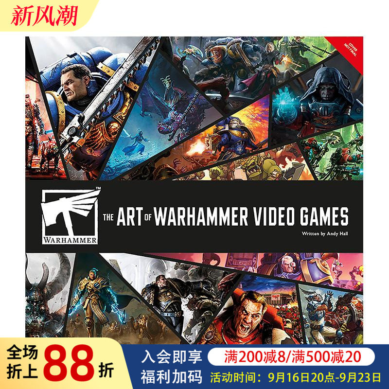【现货】战锤游戏艺术设定集 原版英文艺术插画原画设定集 战锤40K 原画插画深度解说图书书籍