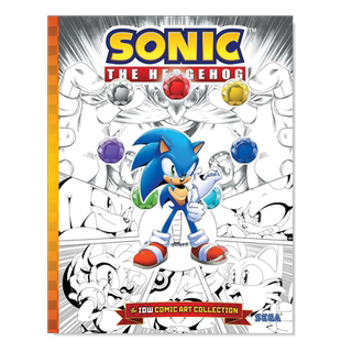 【预售】漫画 刺猬索尼克:IDW漫画艺术收藏 Sonic the Hedgehog: The IDW Comic Art Collection 英文漫画书原版进口美漫漫画书籍