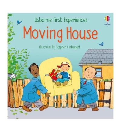 【现货】苐一次搬家 Moving House 原版英文儿童绘本图书