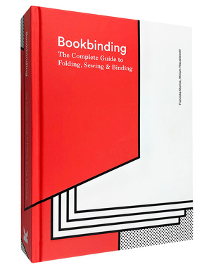 【现货】图书装订：折叠,装订完整指南 Bookbinding 英文原版工业装订技术书籍装帧设计宝典 Franziska Morlok 设计师参考指南