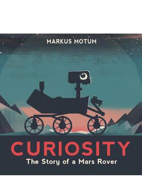 【预售】火星探测器的故事 Curiosity: The Story of a Mars Rover 原版英文儿童桥梁书 进口图书