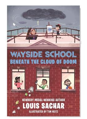 【现货】厄运之云下的路边学校 Wayside School Beneath the Cloud of Doom英文儿童绘本原版图书进口书籍Sachar, Louis